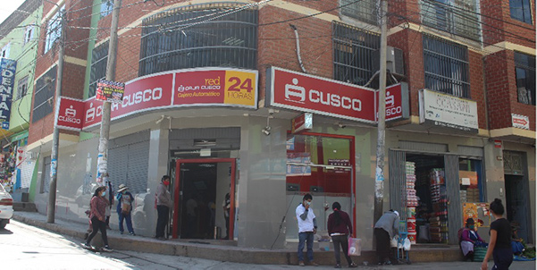 Abancay: trabajadores de Caja Cusco dan positivo para Covid-19